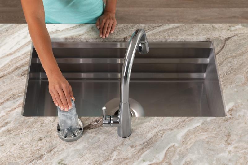 DELTA Other Metal Glass Rinser — Arctic Stainless