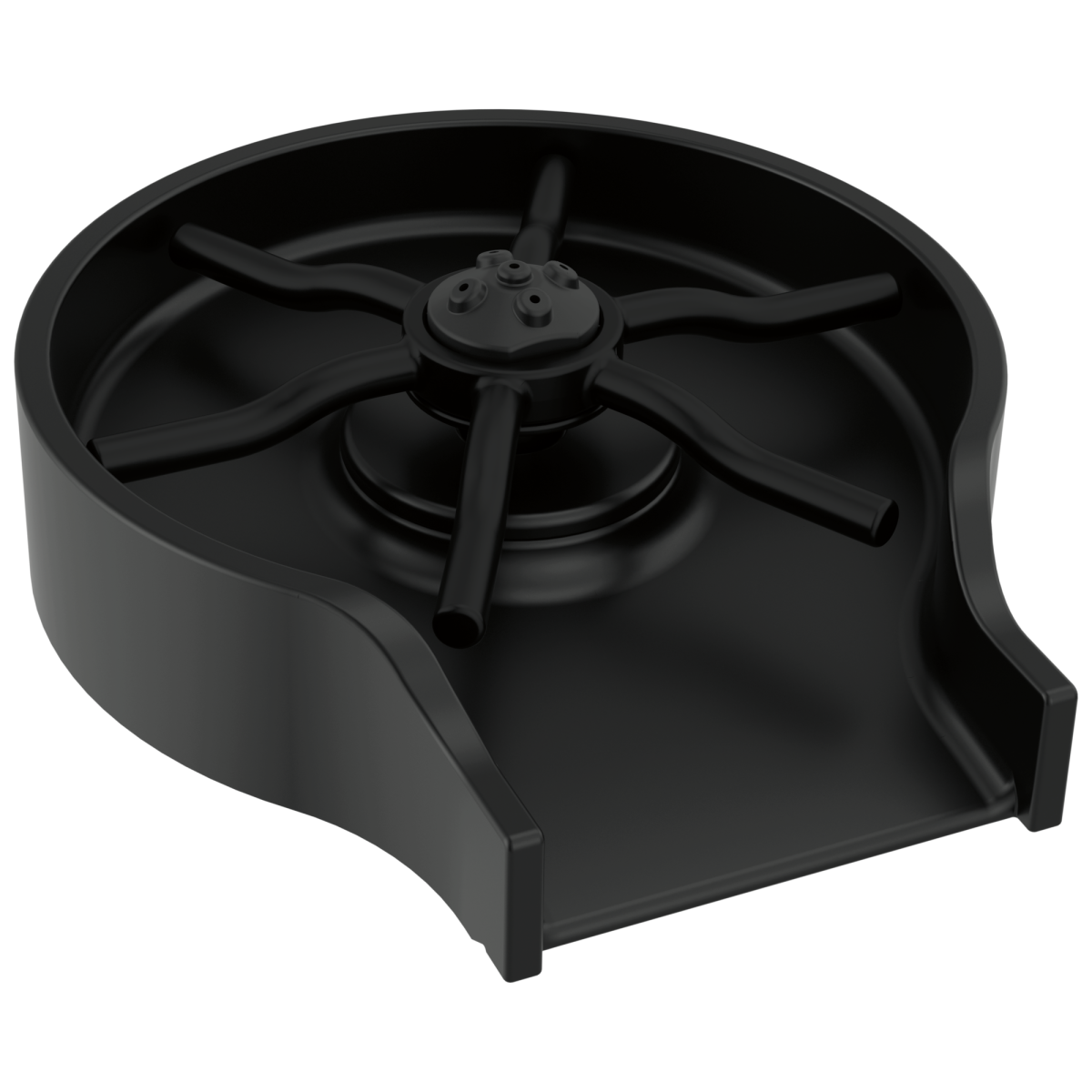 DELTA Other Metal Glass Rinser — Matte Black