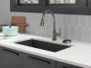 DELTA Broderick Single Handle Pull-Down Kitchen Faucet With Touch2O  Technology — Black Stainless