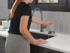 DELTA Broderick Single Handle Pull-Down Kitchen Faucet With Touch2O  Technology — Black Stainless