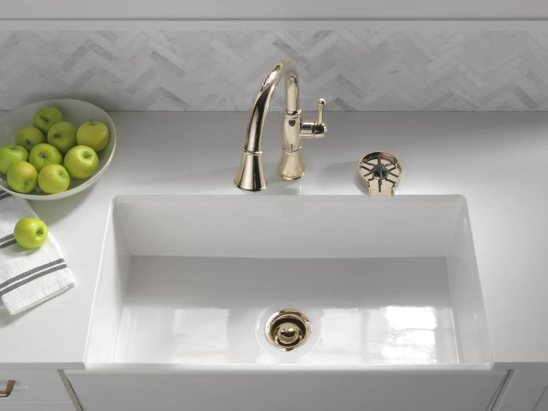 DELTA Other Metal Glass Rinser — Polished Nickel
