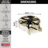 DELTA Other Metal Glass Rinser — Polished Nickel
