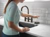 DELTA Broderick Two Handle Pull-Down Bridge Kitchen Faucet — Venetian Bronze