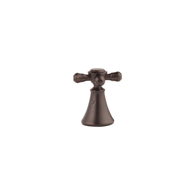 DELTA Cassidy Metal Cross Handle Set - Deck Mount Bathroom & Bidet — Venetian Bronze
