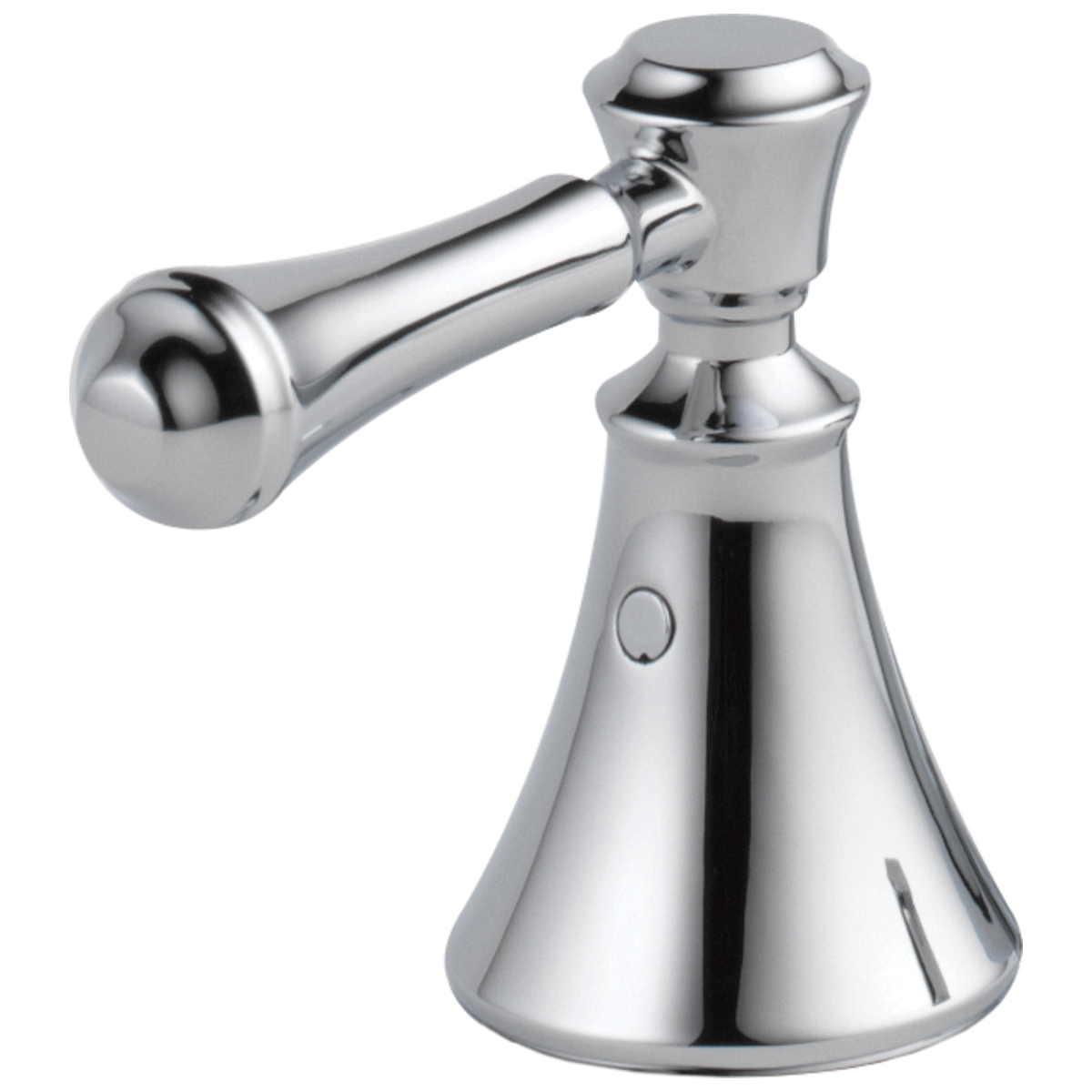 DELTA Cassidy Metal Lever Handle Set - Deck Mount Bathroom & Bidet — Chrome