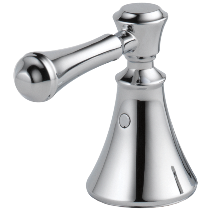 DELTA Cassidy Metal Lever Handle Set - Deck Mount Bathroom & Bidet — Chrome