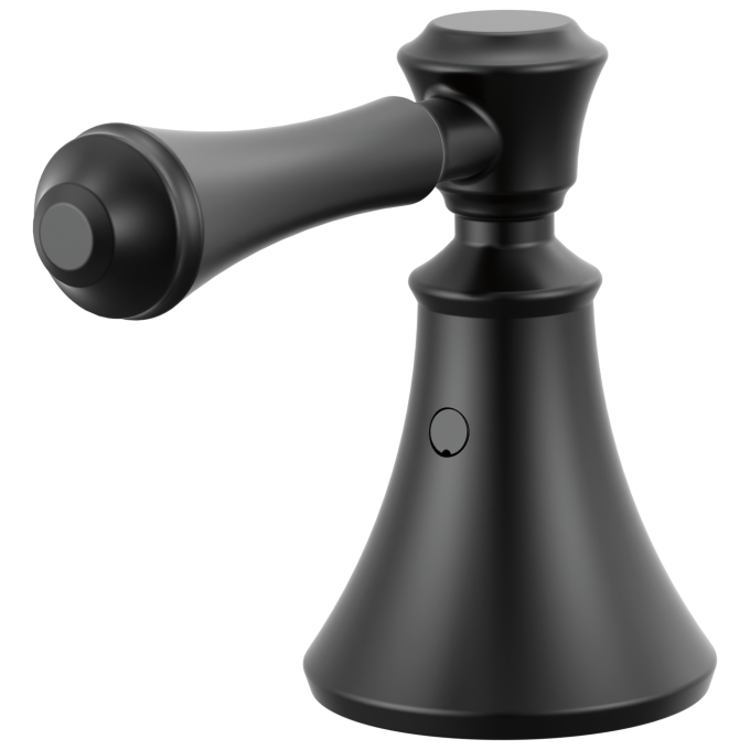 DELTA Cassidy Bathroom Faucet Handle — Matte Black