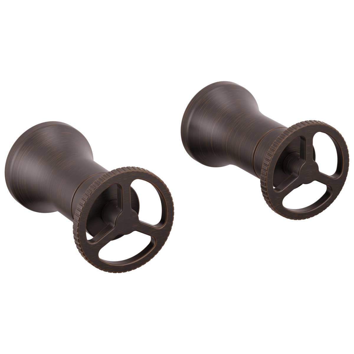 DELTA Trinsic Wheel Handle - Wall Mount Lav — Venetian Bronze