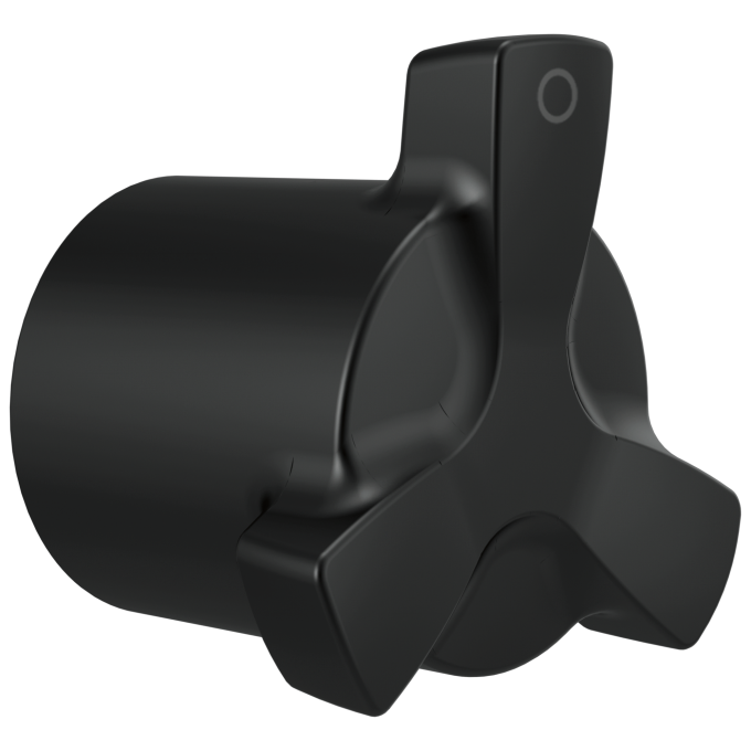 DELTA Stryke Integrated Diverter Helo — Matte Black