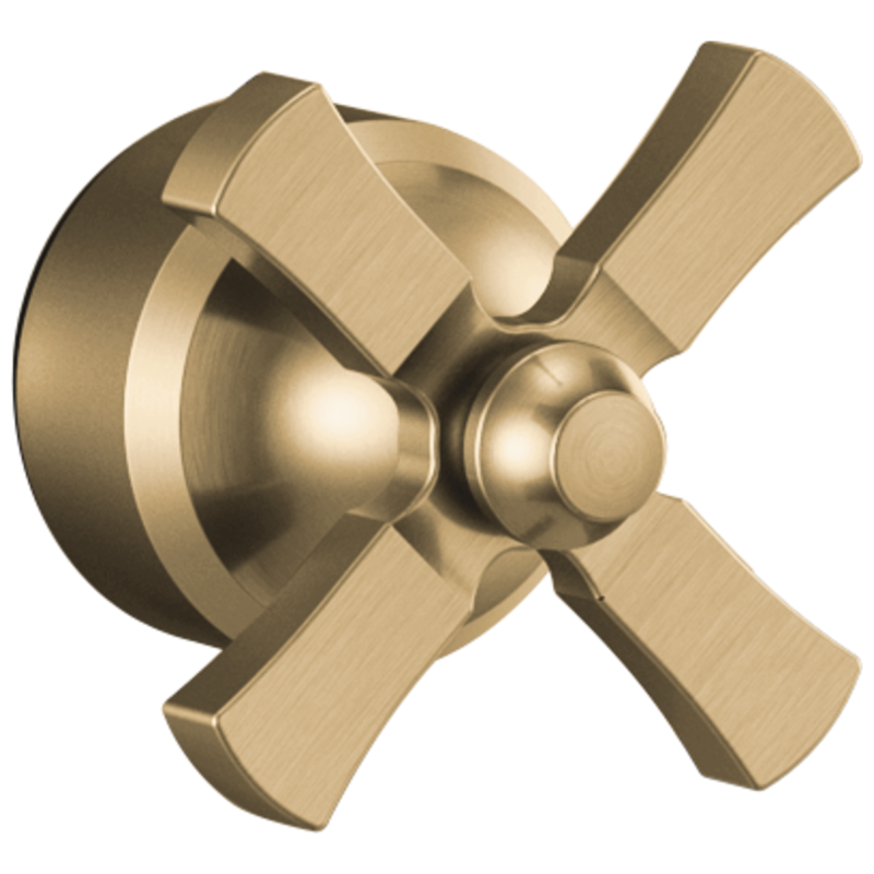DELTA Dorval Handle - Volume FM Tub Filler/ 14S — Champagne Bronze