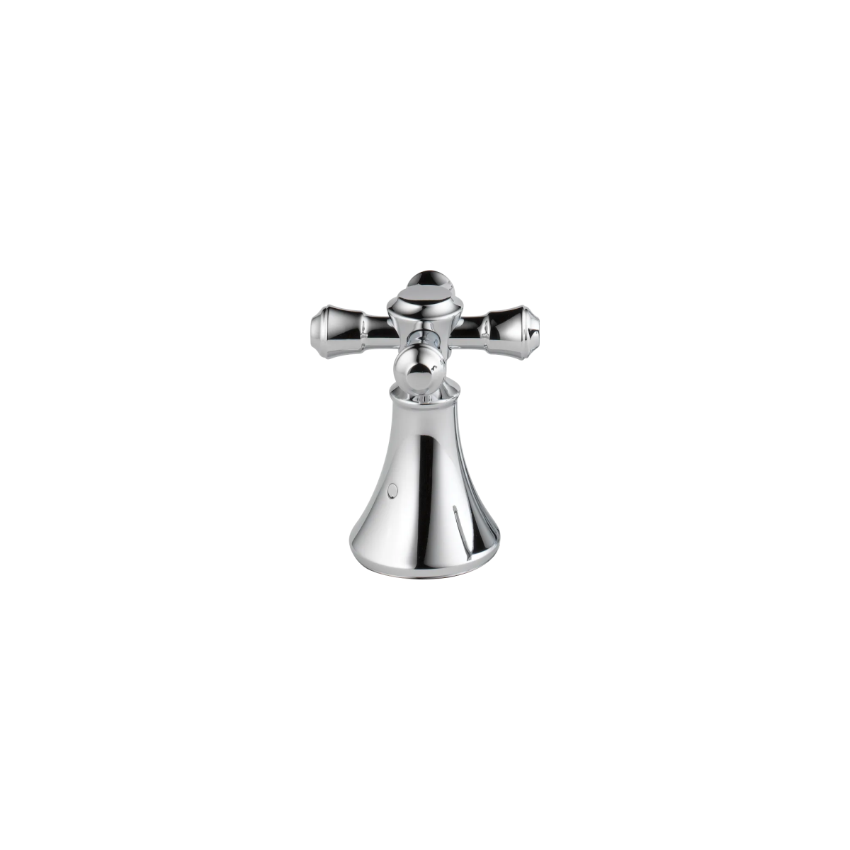 DELTA Cassidy Metal Cross Handle Set - Roman Tub — Chrome