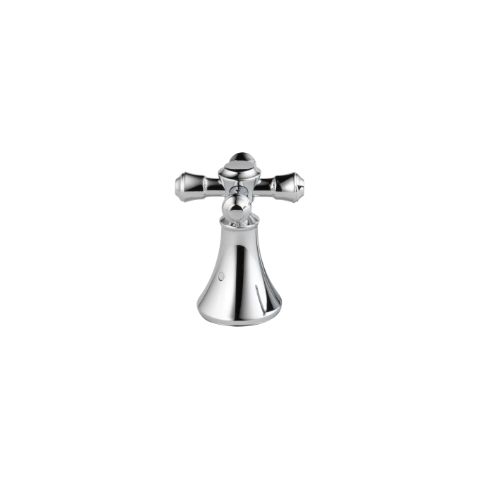 DELTA Cassidy Metal Cross Handle Set - Roman Tub — Chrome