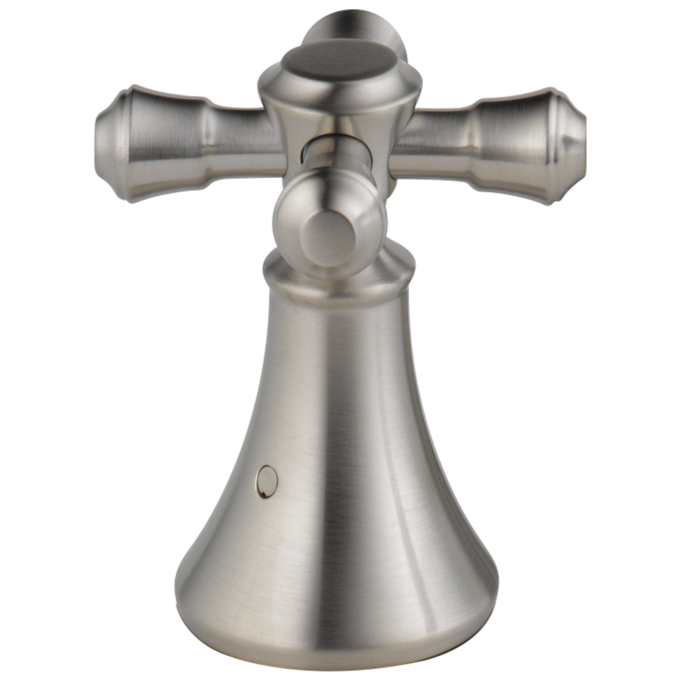 DELTA Cassidy Metal Cross Handle Set - Roman Tub — Stainless