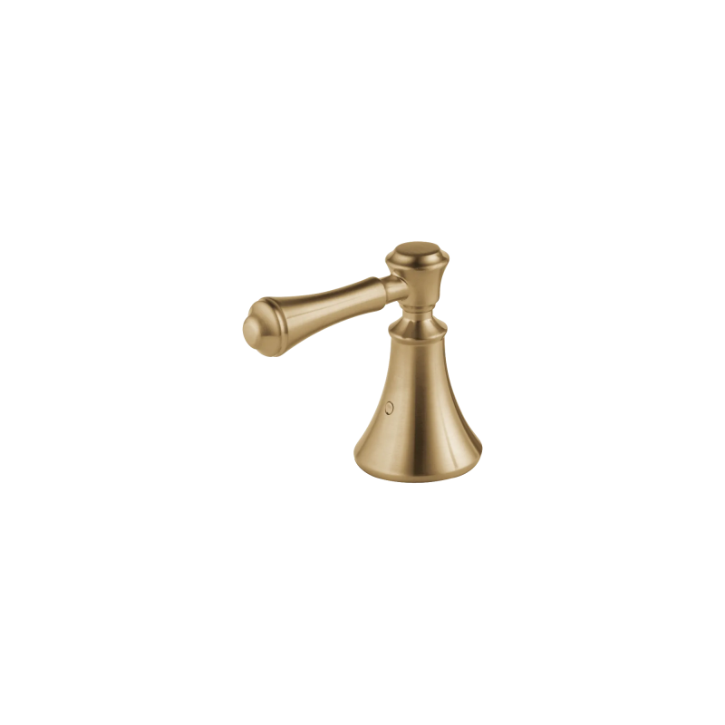DELTA Cassidy Metal Lever Handle Set - Roman Tub — Champagne Bronze
