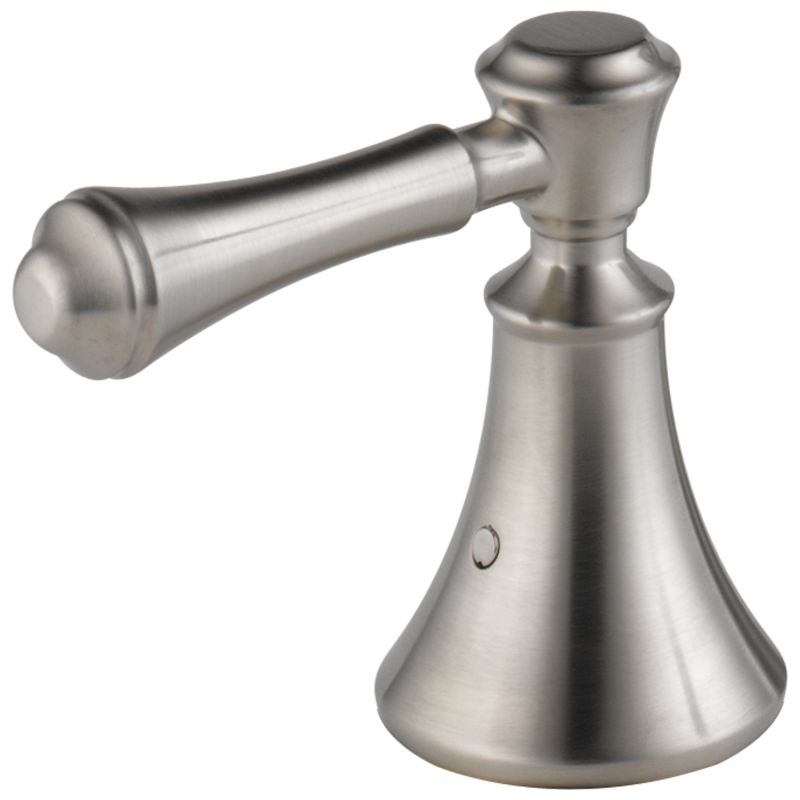 DELTA Cassidy Metal Lever Handle Set - Roman Tub — Stainless