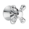 DELTA Cassidy Metal Cross Handle Kit - 14 Series — Chrome