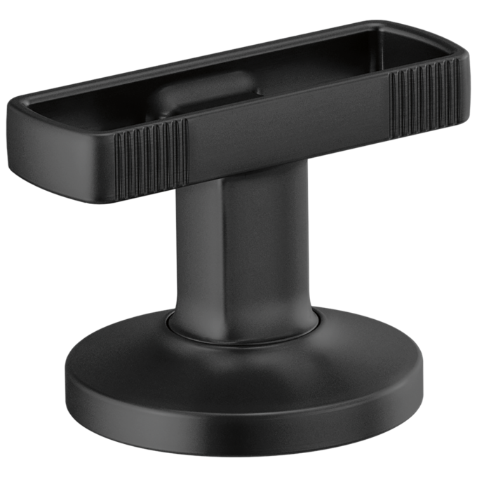 BRIZO Kintsu Widespread Lavatory Knob Handles — Matte Black