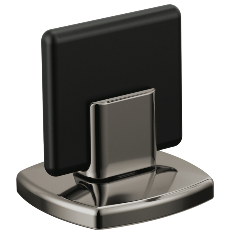 BRIZO Allaria Widespread Lavatory Knob Handle Kit — Brilliance Black Onyx / Matte Black