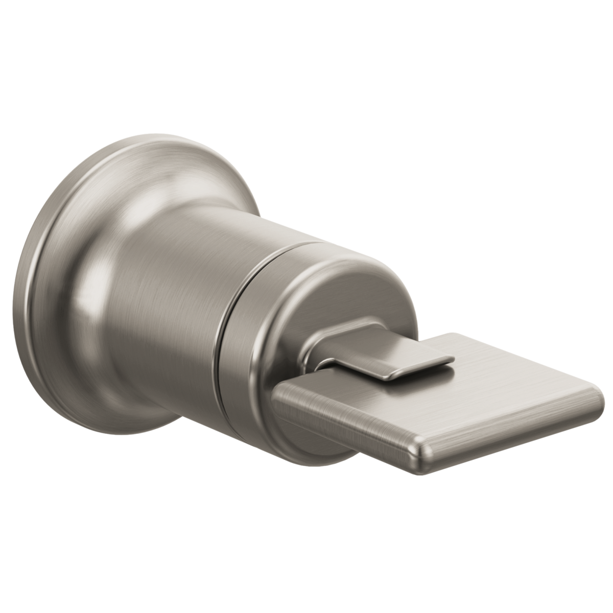 BRIZO Allaria Two-Hole, Single-Handle Wall Mount Lavatory Faucet Knob Handle Kit — Luxe Nickel