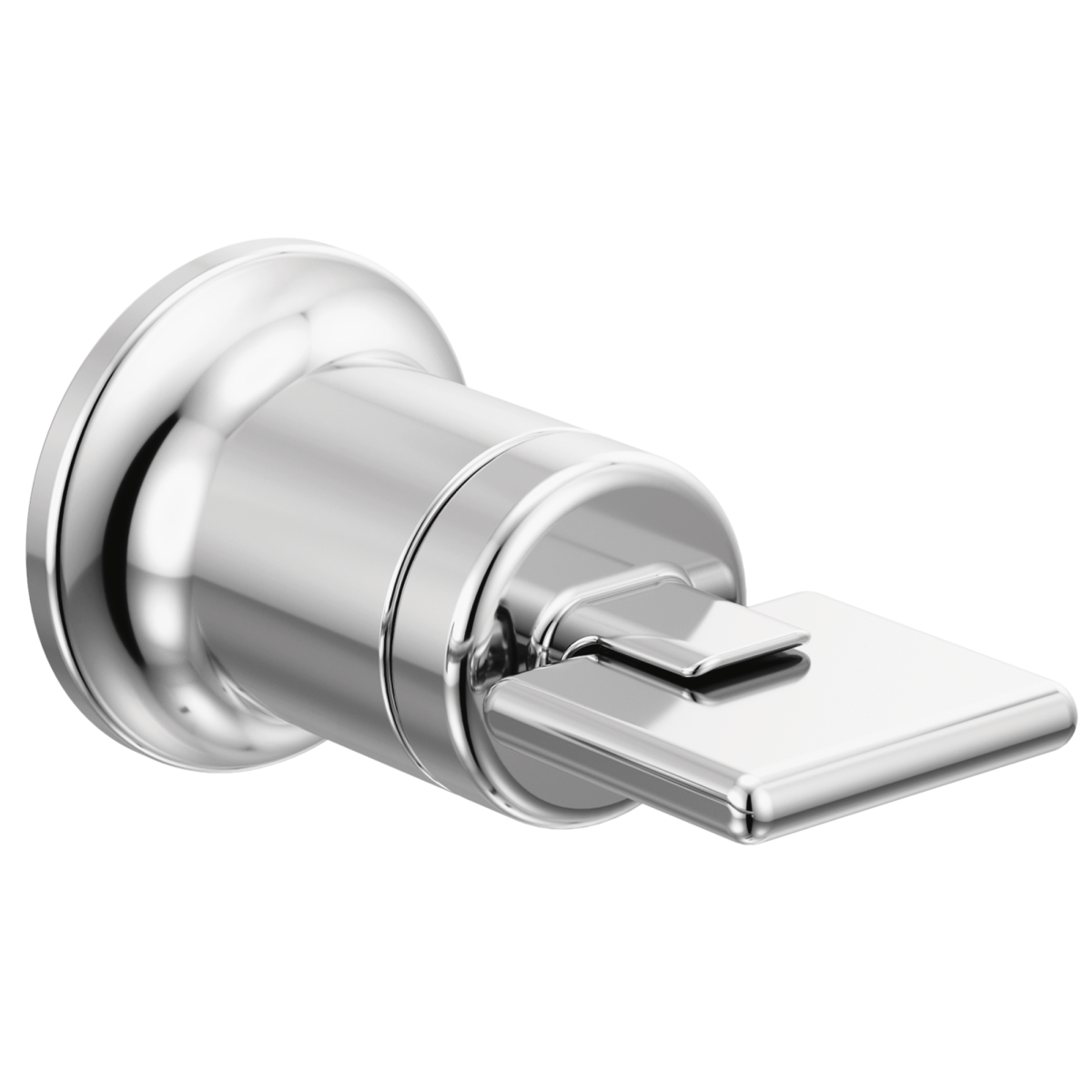 BRIZO Allaria Two-Hole, Single-Handle Wall Mount Lavatory Faucet Knob Handle Kit — Chrome