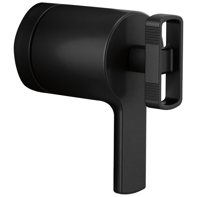 BRIZO Kintsu TempAssure Thermostatic Trim Knob Handles — Matte Black