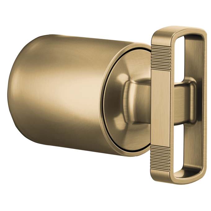 BRIZO Kintsu Pressure Balance Valve Trim Knob Handle Kit — Luxe Gold