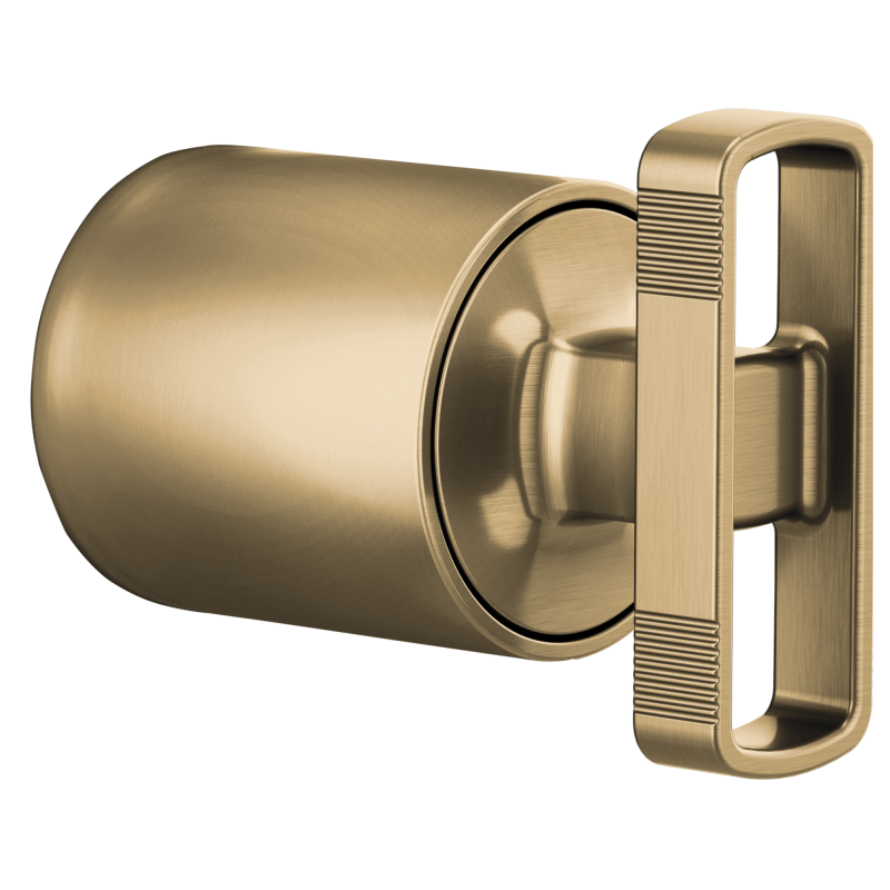 BRIZO Kintsu Pressure Balance Valve Trim Knob Handle Kit — Luxe Gold