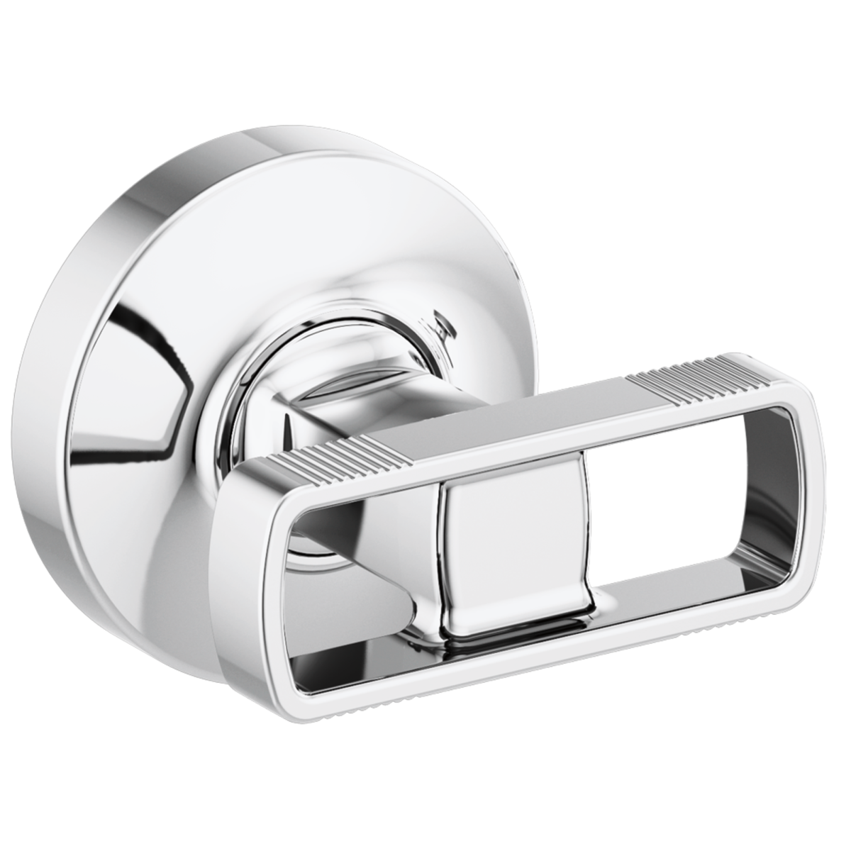 BRIZO Kintsu Two-Handle Wall Mount Tub Filler Knob Handle Kit — Chrome