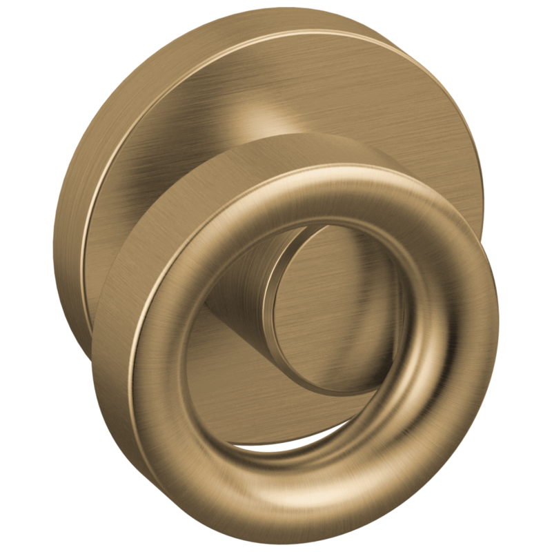 BRIZO Roccesco Two-Handle Wall Mount Tub Filler Knob Handle Kit — Luxe Gold