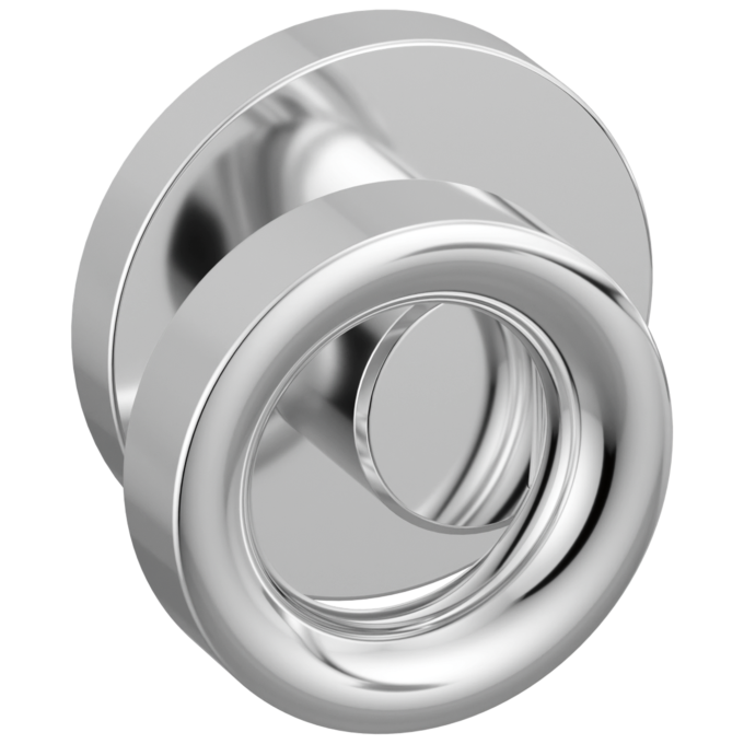BRIZO Roccesco Two-Handle Wall Mount Tub Filler Knob Handle Kit — Chrome