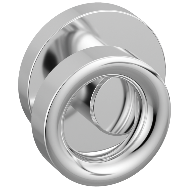 BRIZO Roccesco Two-Handle Wall Mount Tub Filler Knob Handle Kit — Chrome