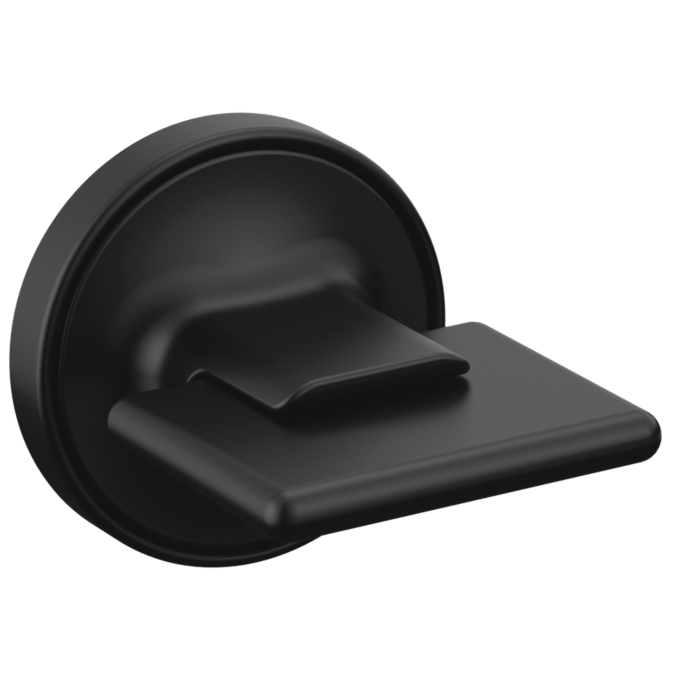 BRIZO Allaria Two-Handle Wall Mount Tub Filler Knob Handle Kit — Matte Black