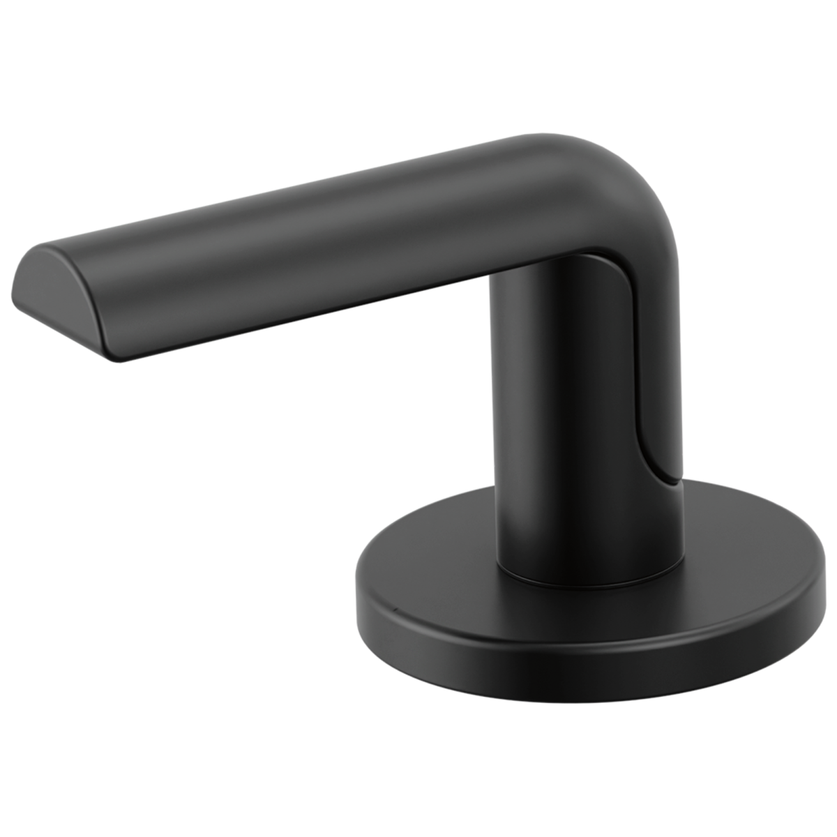 BRIZO Roccesco Widespread Lavatory Bent Lever Handle Kit — Matte Black
