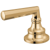 BRIZO Beauclere Widespread Lavatory Lever Handle Kit — Polished Gold