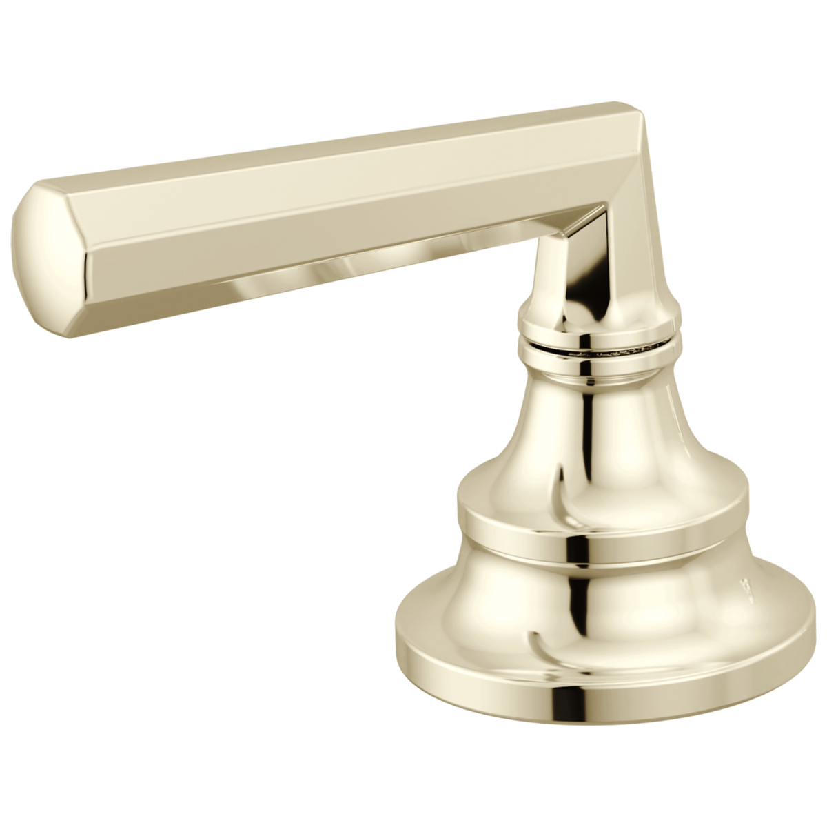 BRIZO Beauclere Widespread Lavatory Lever Handle Kit — Polished Nickel
