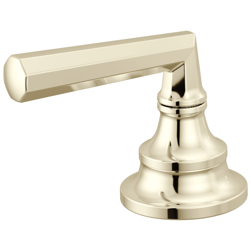 BRIZO Beauclere Widespread Lavatory Lever Handle Kit — Polished Nickel