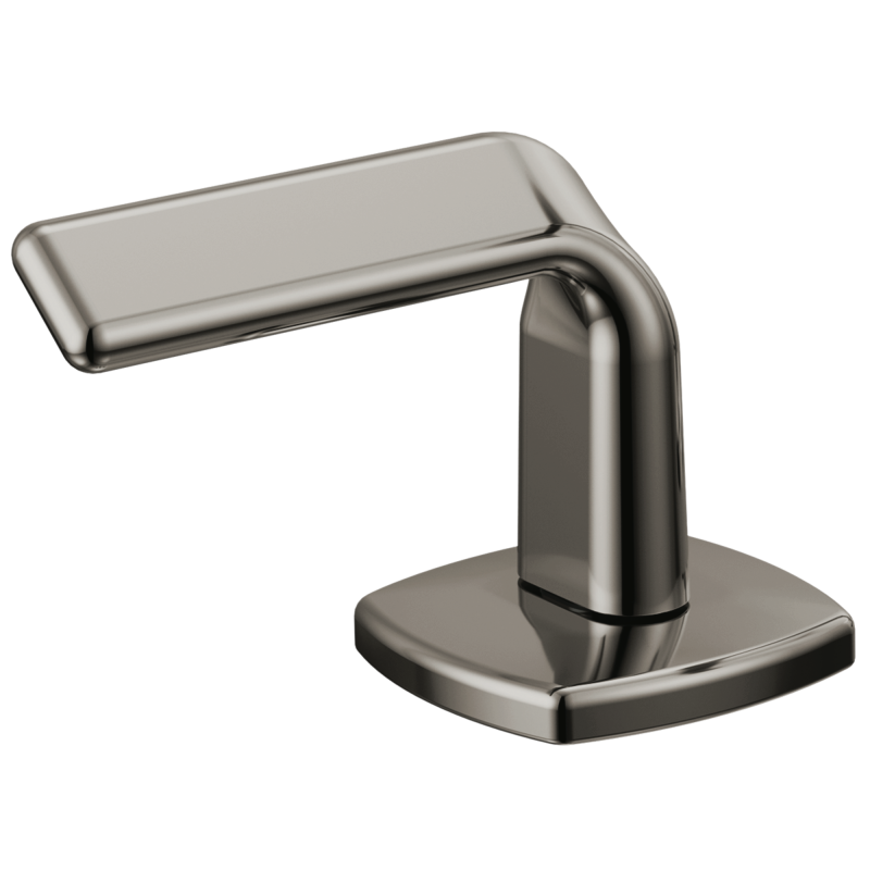 BRIZO Allaria Widespread Lavatory Twist Lever Handle Kit — Brilliance Black Onyx