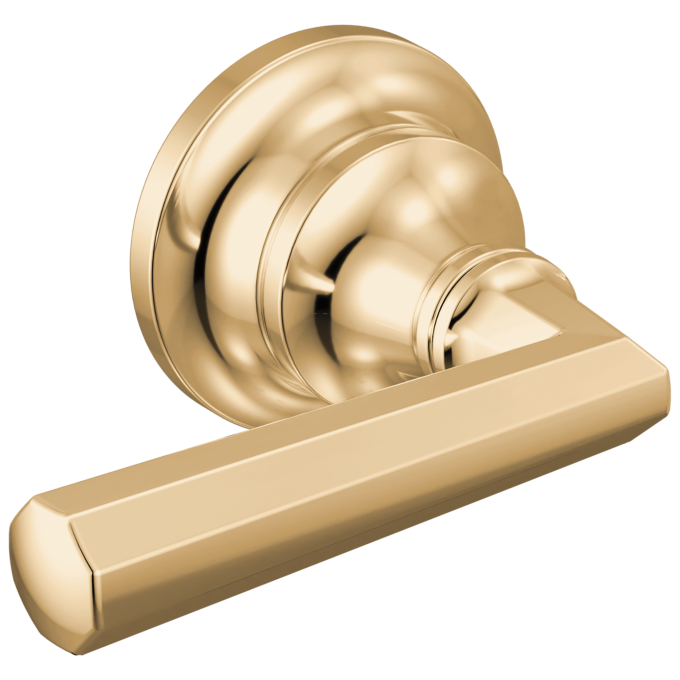 BRIZO Beauclere Wall Mount Lavatory Lever Handle Kit — Polished Gold