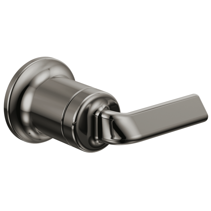 BRIZO Allaria Two-Hole, Single-Handle Wall Mount Lavatory Faucet Twist Handle Kit — Brilliance Black Onyx