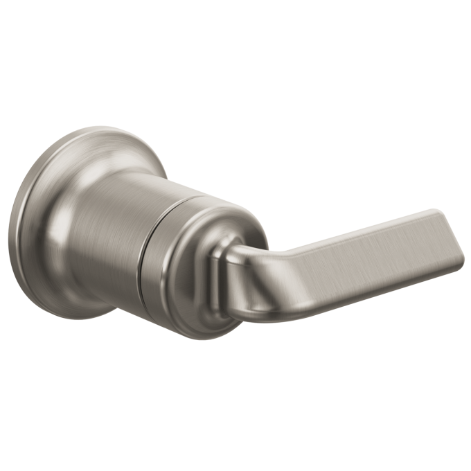 BRIZO Allaria Two-Hole, Single-Handle Wall Mount Lavatory Faucet Twist Handle Kit — Luxe Nickel