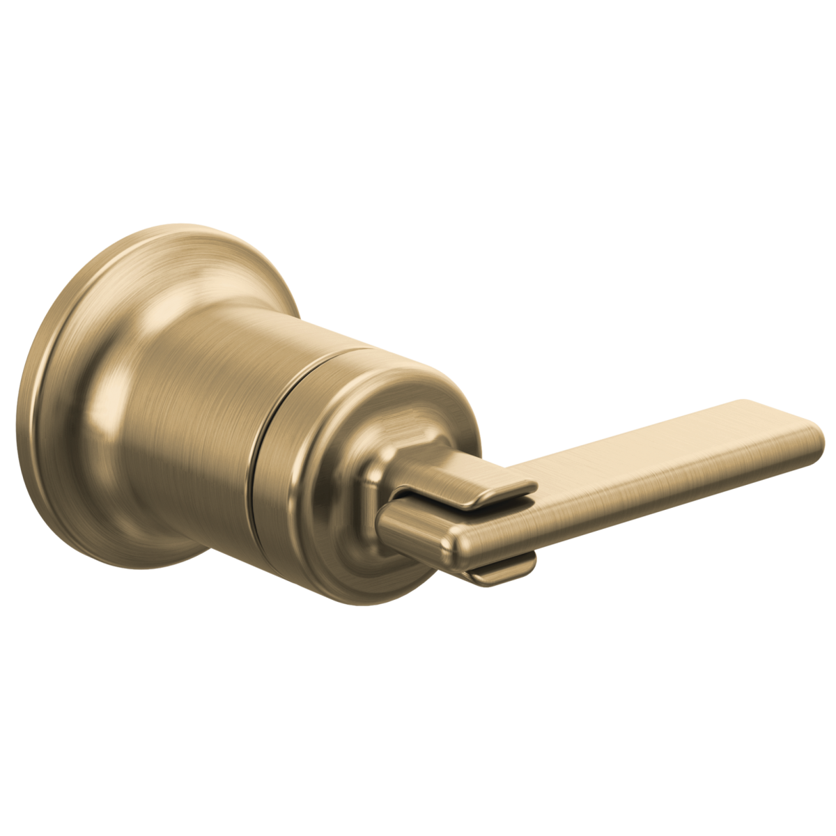BRIZO Allaria Two-Hole, Single-Handle Wall Mount Lavatory Faucet Lever Handle Kit — Luxe Gold