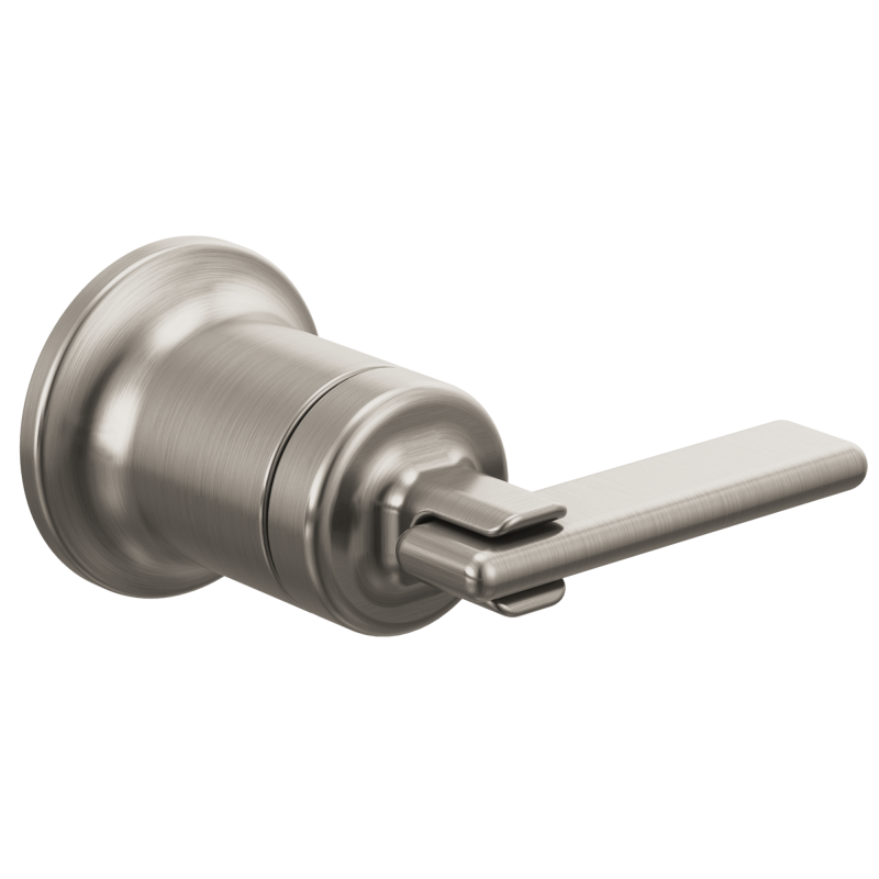 BRIZO Allaria Two-Hole, Single-Handle Wall Mount Lavatory Faucet Lever Handle Kit — Luxe Nickel