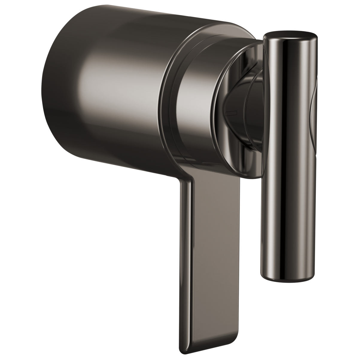 BRIZO Roccesco TempAssure Thermostatic Valve Trim Lever Handle Kit — Brilliance Black Onyx