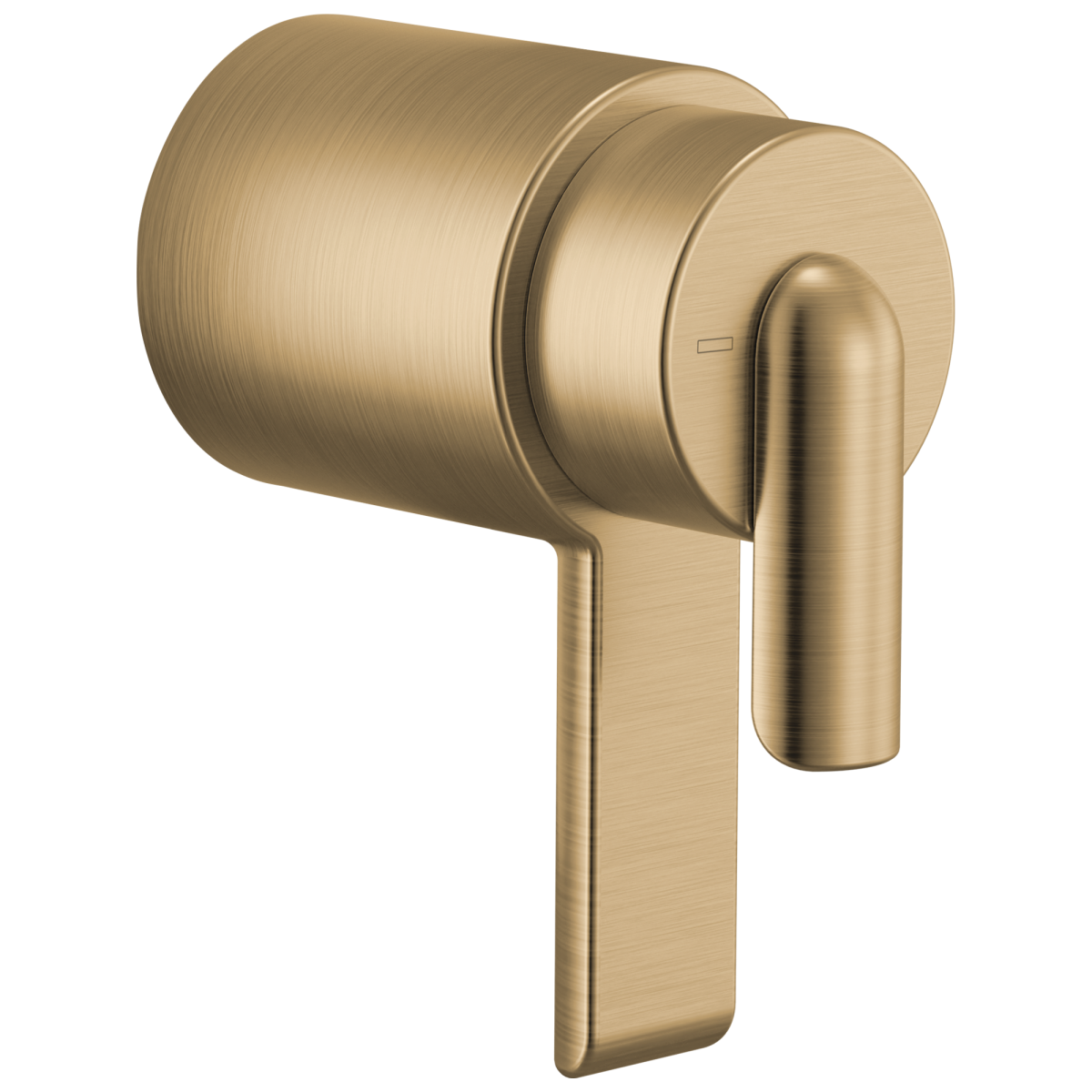 BRIZO Roccesco TempAssure Thermostatic Valve Trim Bent Lever Handle Kit — Luxe Gold