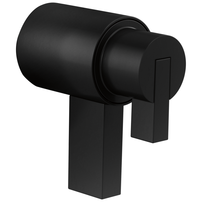 BRIZO Litze Tempassure Thermostatic Trim Handle Kit - Lever — Matte Black