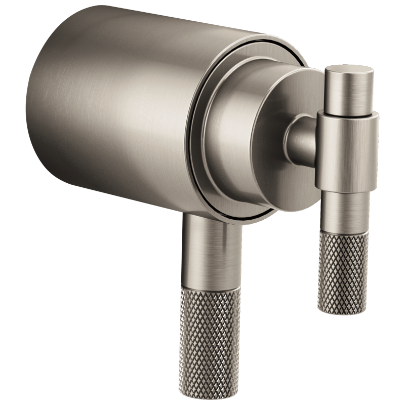 BRIZO Litze TempAssure Thermostatic Valve Trim T-Lever Handle Kit — Luxe Nickel