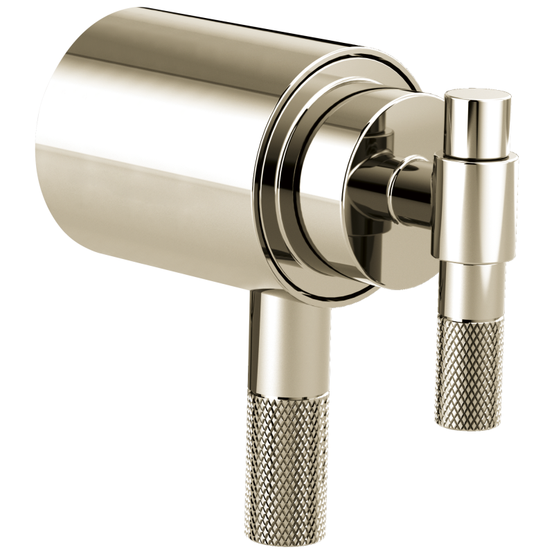 BRIZO Litze TempAssure Thermostatic Valve Trim T-Lever Handle Kit — Polished Nickel