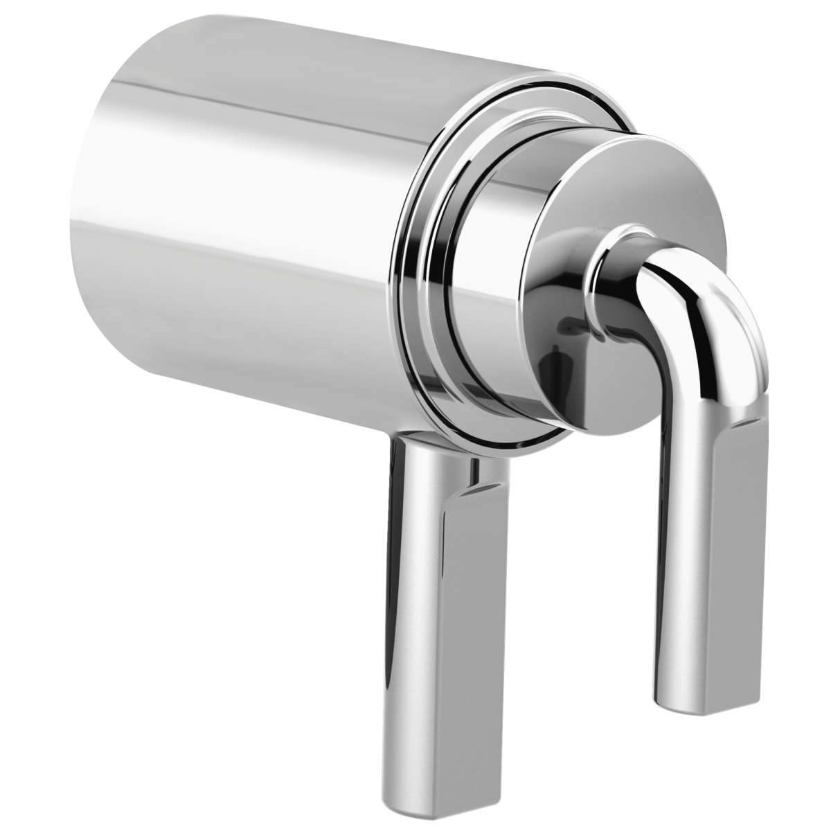 BRIZO Litze TempAssure Thermostatic Valve Trim Notch Lever Handle Kit — Chrome