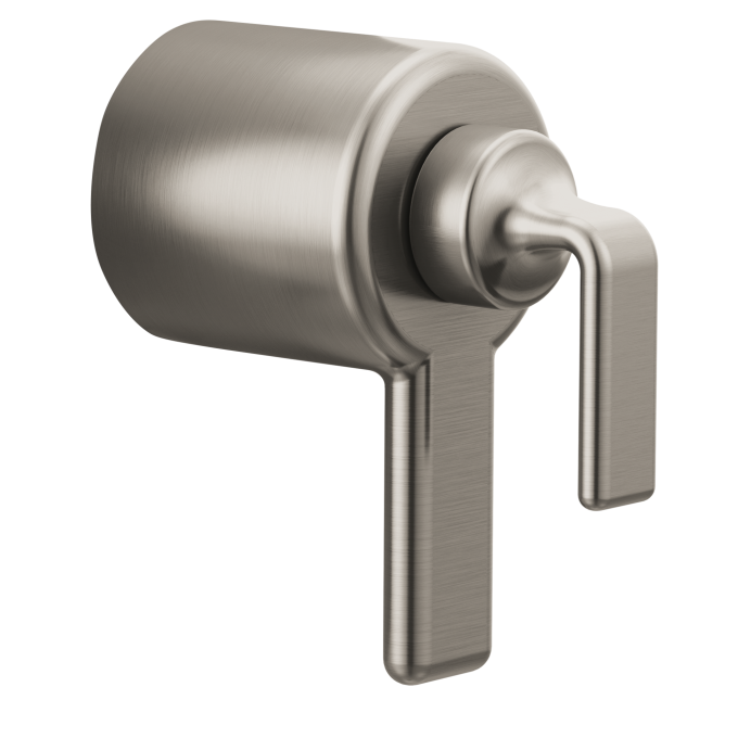 BRIZO Allaria TempAssure Thermostatic Valve Trim Twist Handle Kit — Luxe Nickel