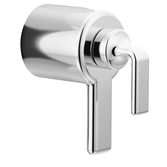 BRIZO Allaria TempAssure Thermostatic Valve Trim Twist Handle Kit — Chrome